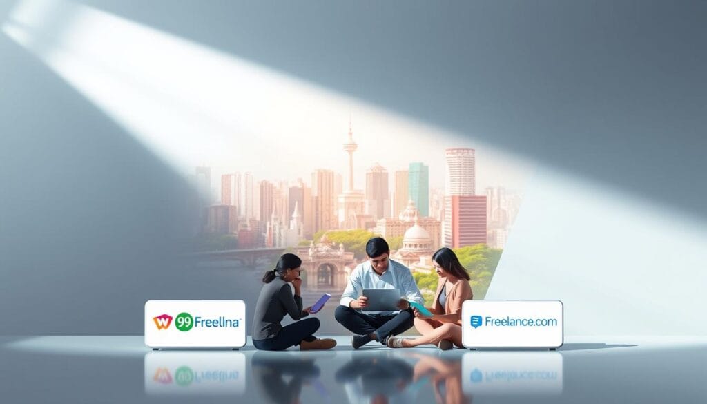 Trabalhos freelance para social media